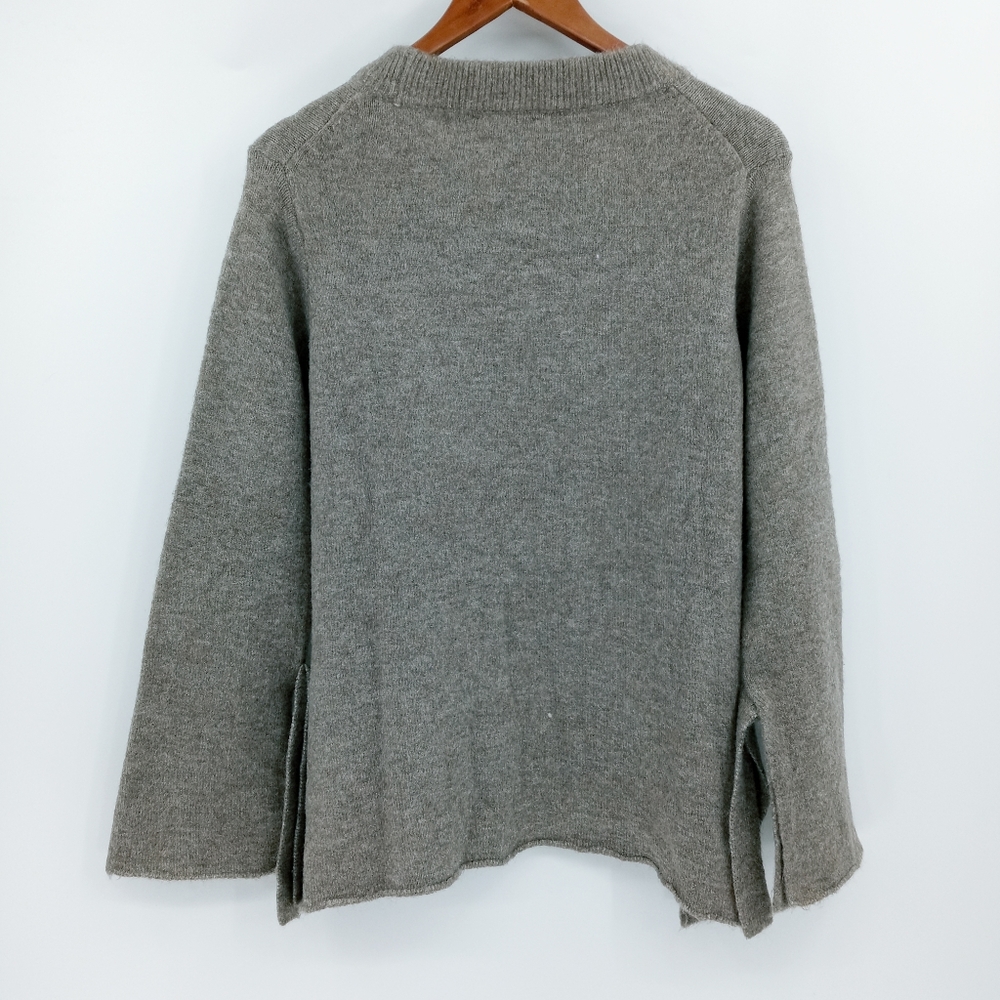 Zara Knit Tie Sleeve Sweater - Picture 11 of 15